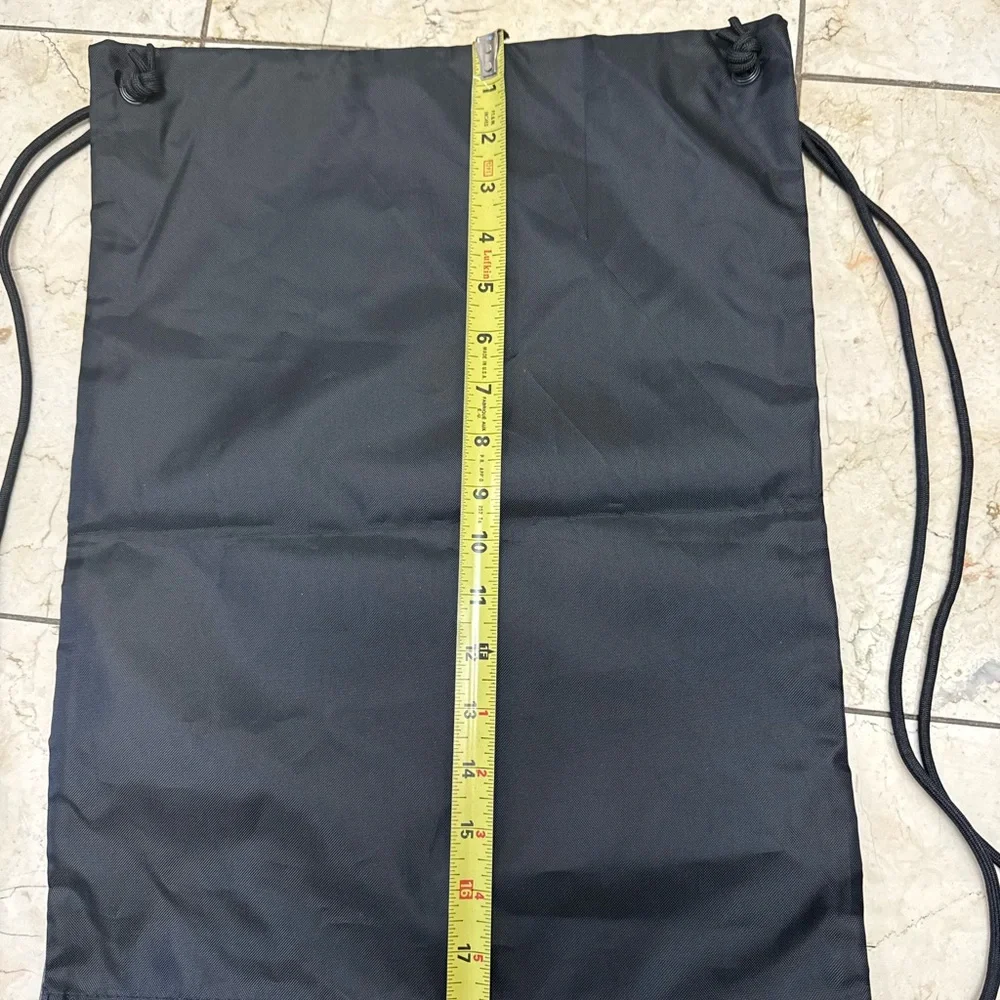 Balenciaga Black Nylon Drawstrings Designer Dust Bag